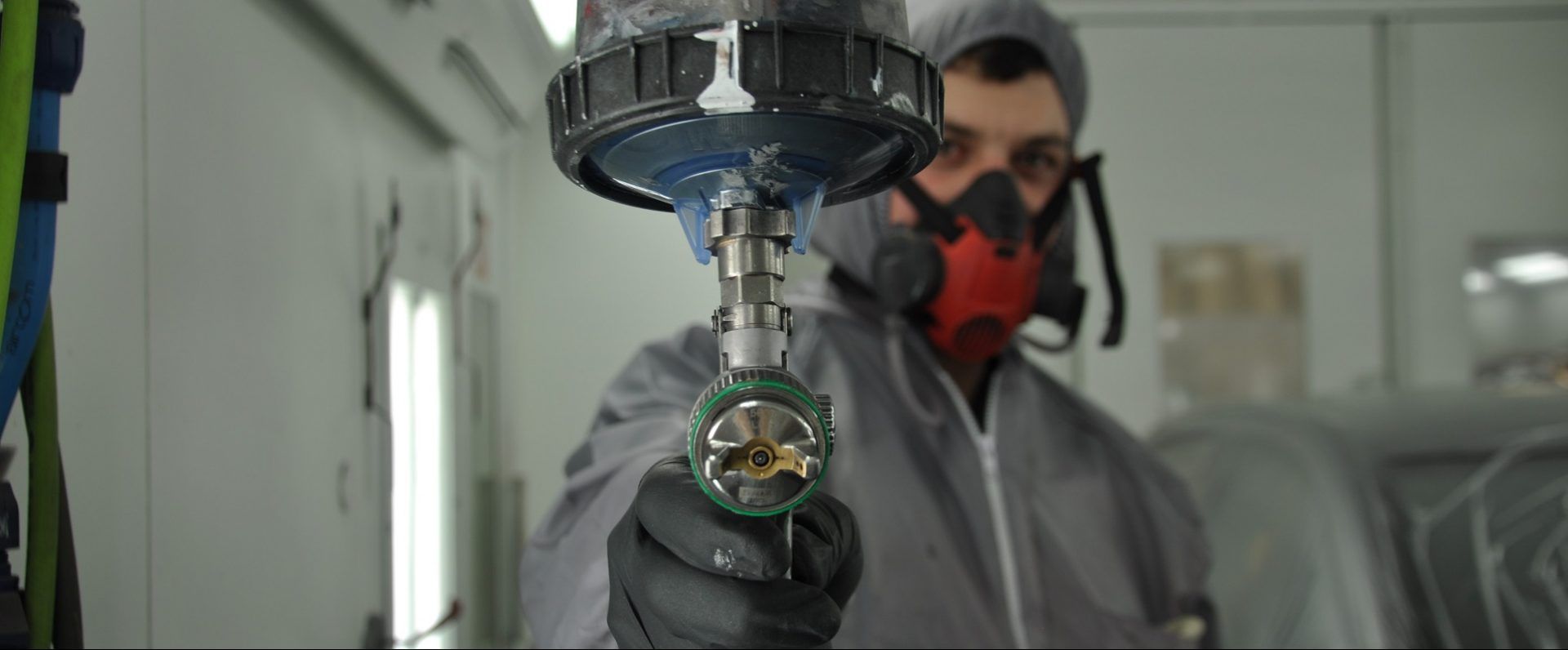 paint process Champlain Auto Body Moncton's most trusted car collision repair center